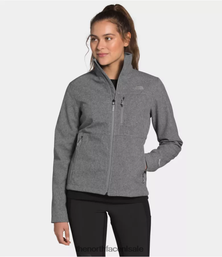 vrouwen top bionische jas The North Face P464ZN971 kleding tnf middengrijs gemêleerd