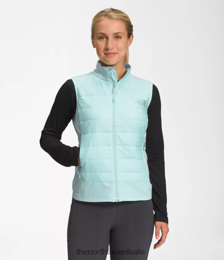 vrouwen schuilplaats vest The North Face P464ZN567 kleding dakraam blauw