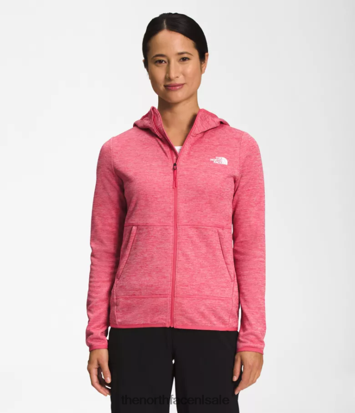 vrouwen Canyonlands-hoodie The North Face P464ZN746 kleding kosmo roze witte heide