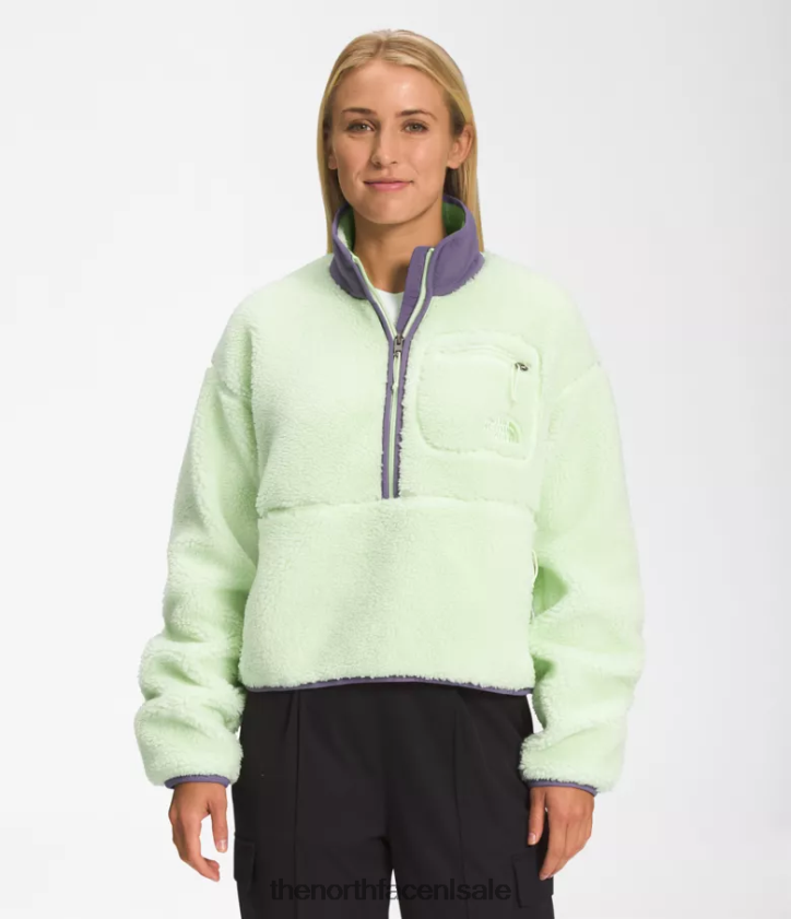 vrouwen trui met extreme pool The North Face P464ZN805 kleding limoencrème/maanleisteen