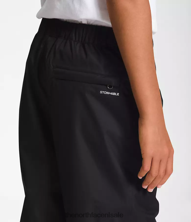 kinderen Antora regenbroek The North Face P464ZN269 kleding tn zwart
