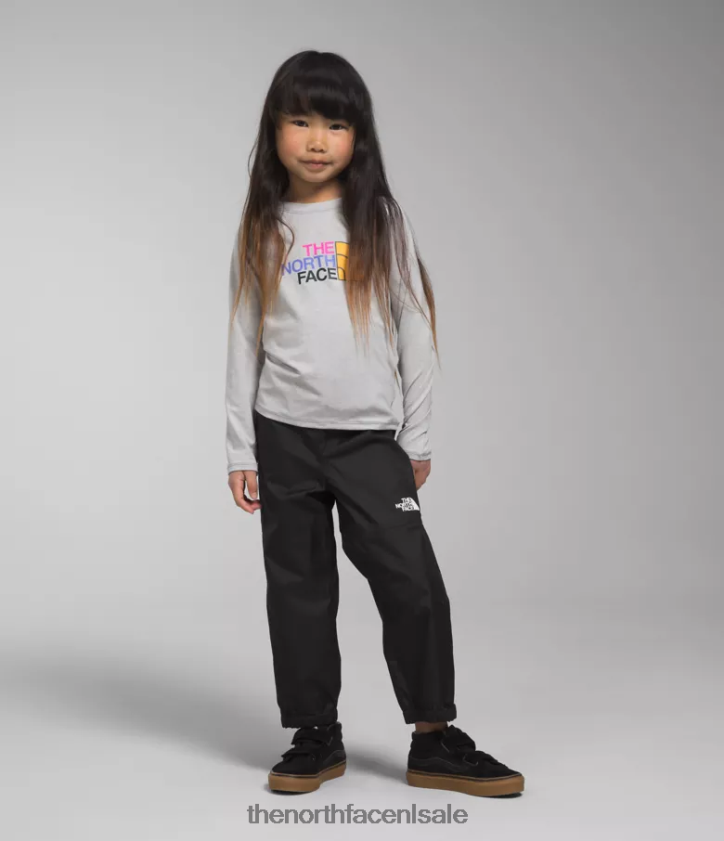 kinderen Antora regenbroek The North Face P464ZN271 kleding tn zwart