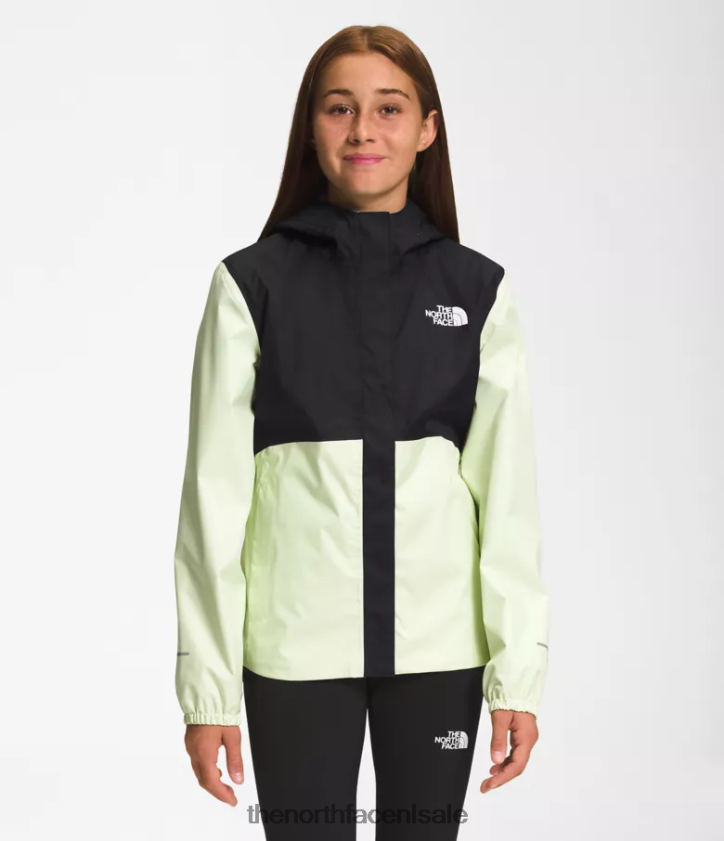 kinderen Antora regenjas The North Face P464ZN753 kleding limoen crème