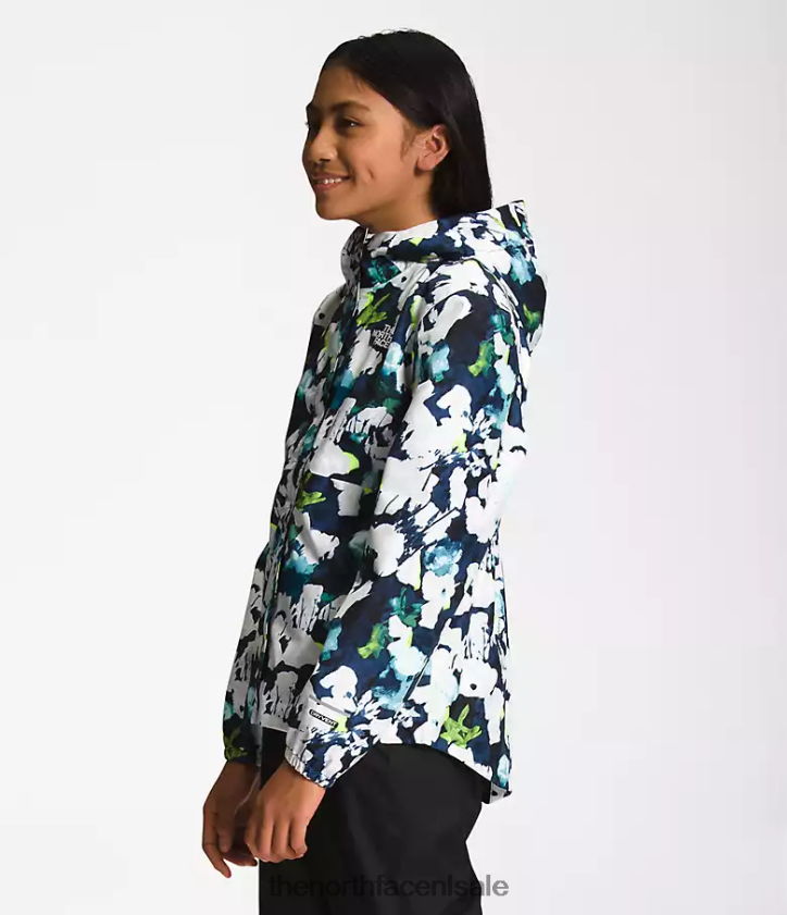 kinderen Antora regenjas The North Face P464ZN758 kleding top marine abstracte print
