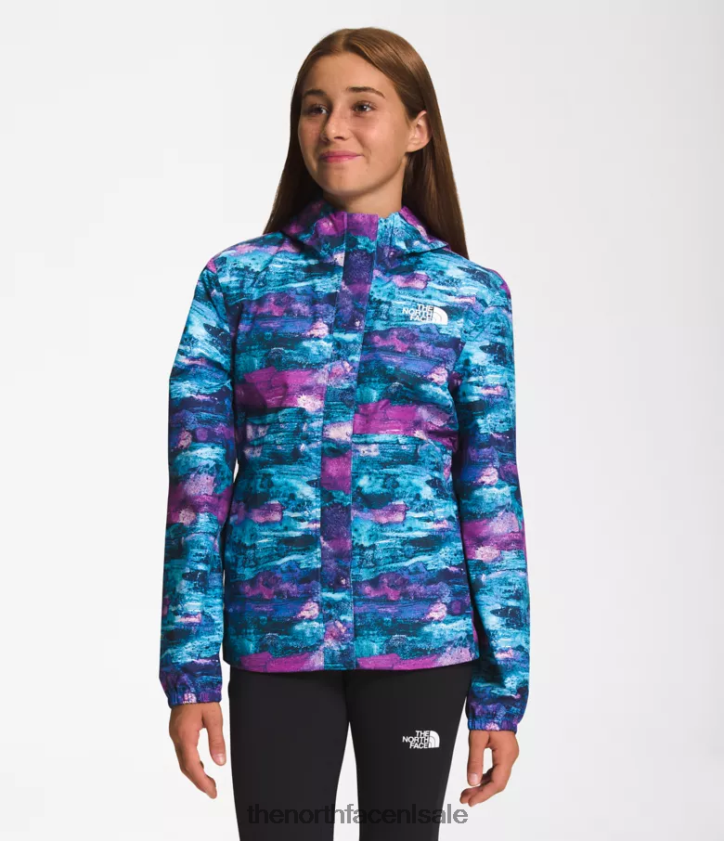 paarse cactusbloem tnf multi-dye print