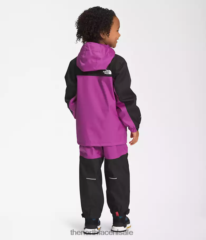 kinderen Antora regenjas The North Face P464ZN88 kleding paarse cactusbloem