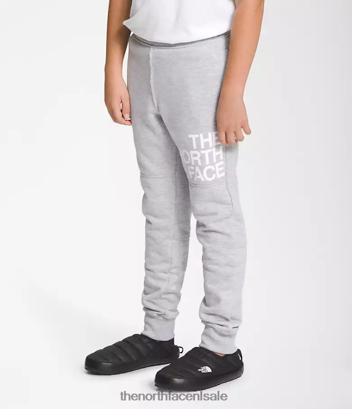 kinderen Camp fleece joggingbroek The North Face P464ZN394 kleding tnf lichtgrijs gemêleerd