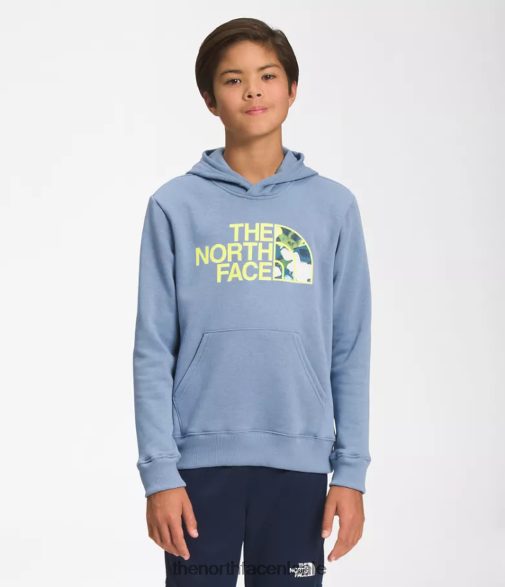 kinderen Camp fleece trui met capuchon The North Face P464ZN1104 kleding volksblauw