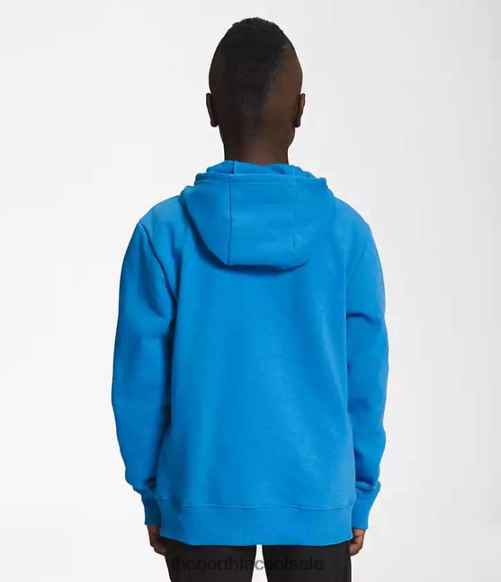 kinderen Camp fleece trui met capuchon The North Face P464ZN1106 kleding super sonisch blauw