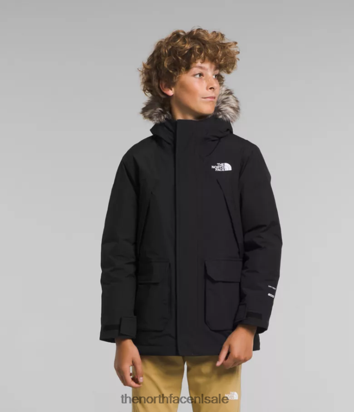 kinderen Mcmurdo-parka The North Face P464ZN462 kleding tn zwart