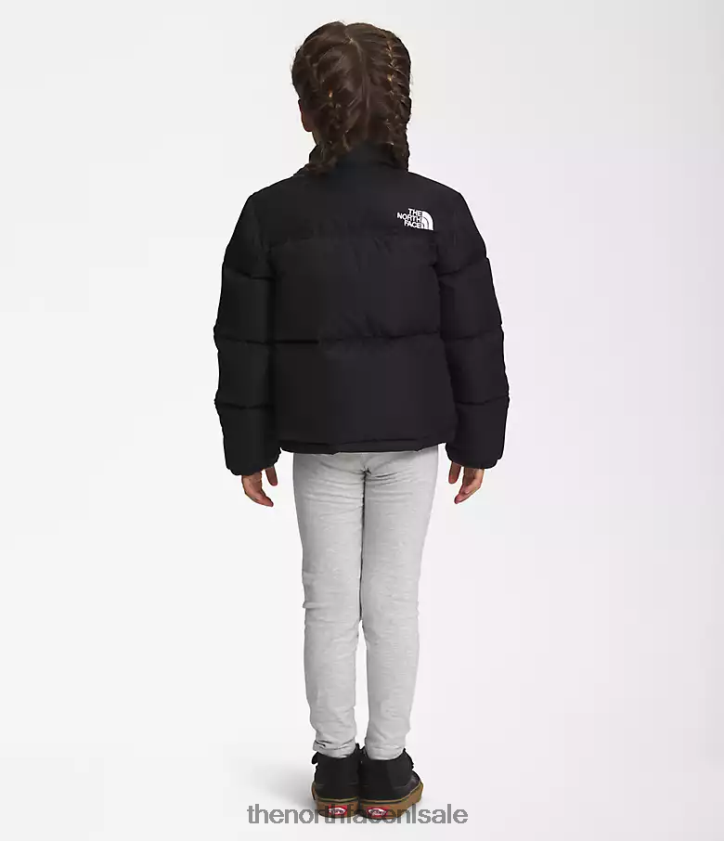 kinderen Retro nuptse jasje uit 1996 The North Face P464ZN529 kleding tn zwart