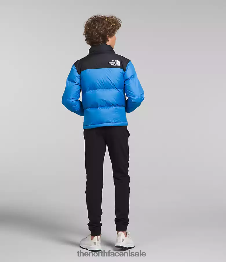 kinderen Retro nuptse jasje uit 1996 The North Face P464ZN907 kleding super sonisch blauw