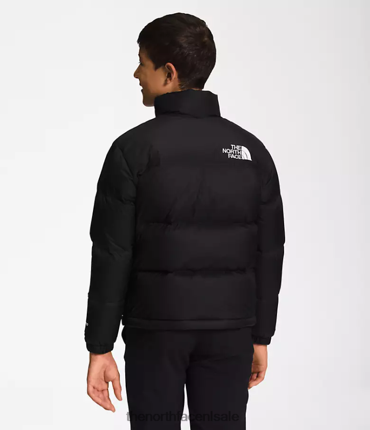 kinderen Retro nuptse jasje uit 1996 The North Face P464ZN911 kleding tn zwart