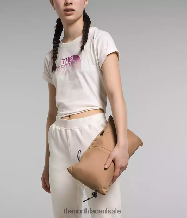 kinderen Retro nuptse jasje uit 1996 The North Face P464ZN913 kleding amandelboter