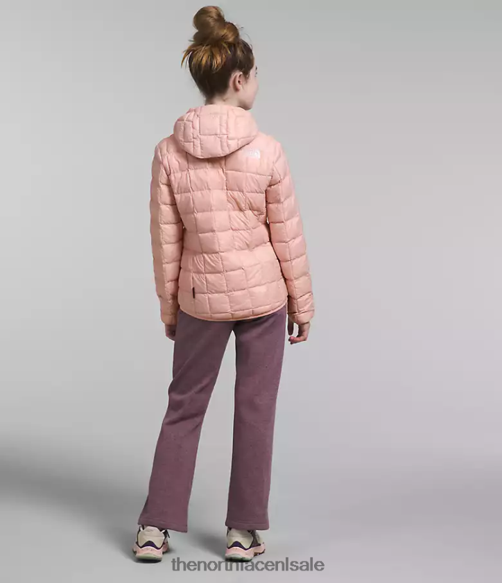 kinderen Thermoball-jack met capuchon The North Face P464ZN180 kleding roze mos