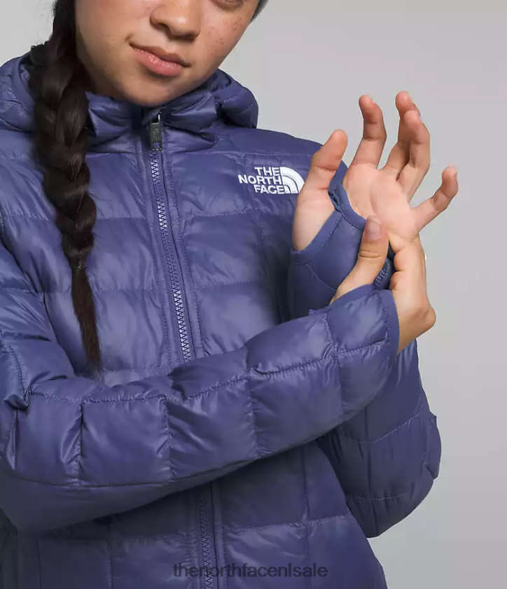 kinderen Thermoball-jack met capuchon The North Face P464ZN182 kleding grot blauw