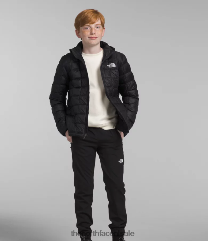 kinderen Thermoball-jack met capuchon The North Face P464ZN633 kleding tn zwart