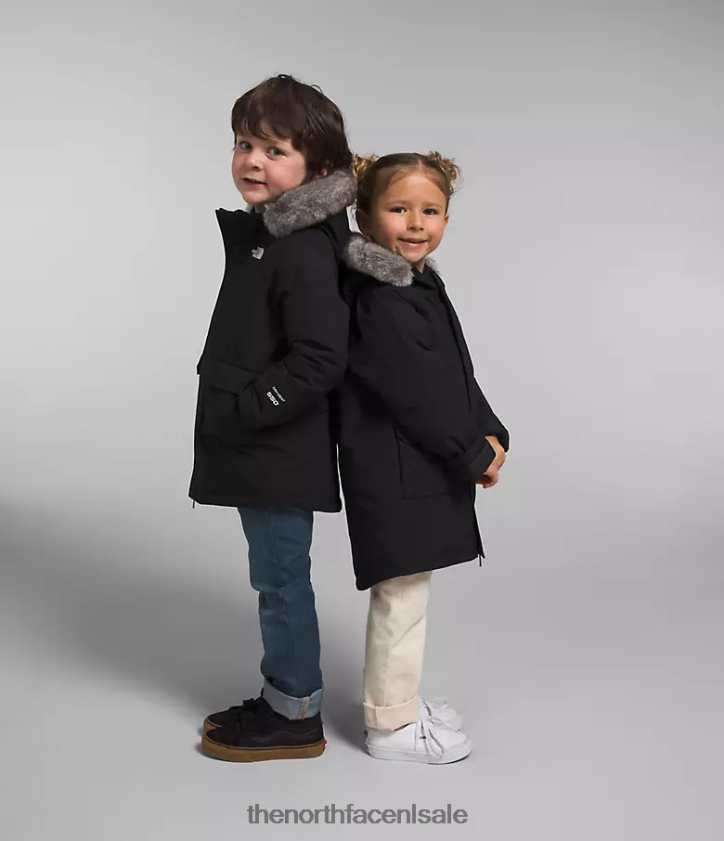 kinderen arctische parka The North Face P464ZN1155 kleding tn zwart