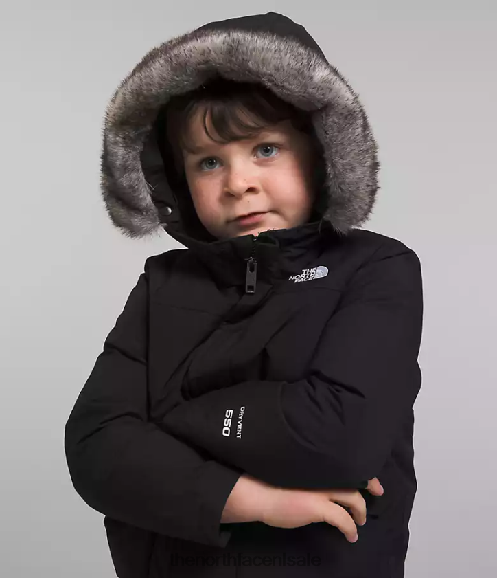 kinderen arctische parka The North Face P464ZN1155 kleding tn zwart