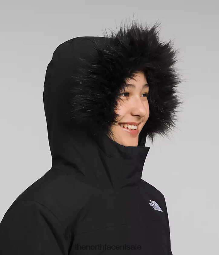 kinderen arctische parka The North Face P464ZN179 kleding tn zwart