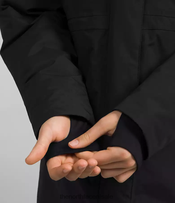 kinderen arctische parka The North Face P464ZN179 kleding tn zwart