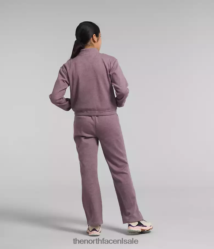 kinderen behaaglijk droomfleecejack met volledige ritssluiting The North Face P464ZN986 kleding fawn grijze heide