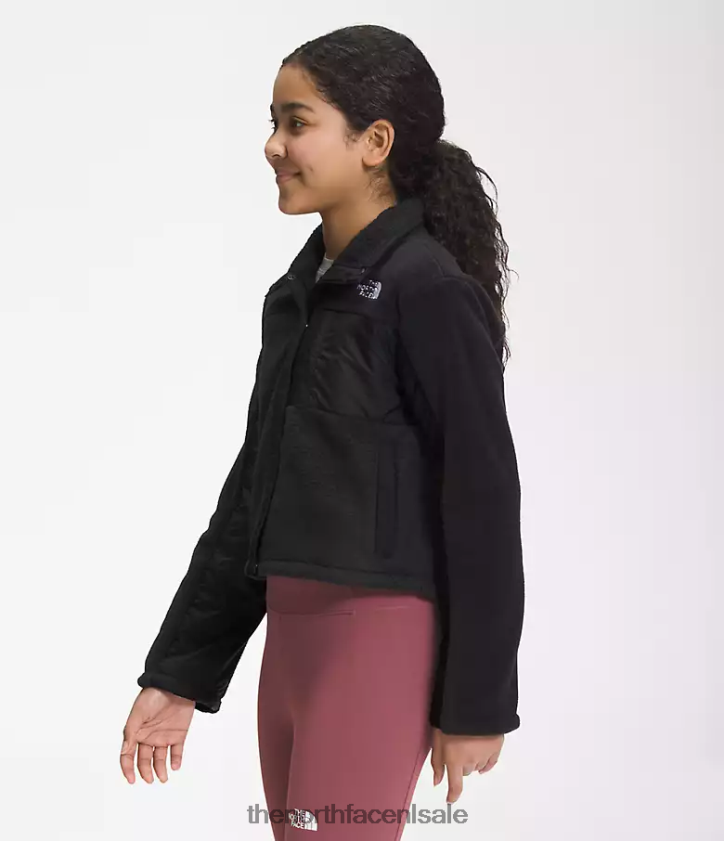 kinderen fleece mashup-jack The North Face P464ZN71 kleding tn zwart