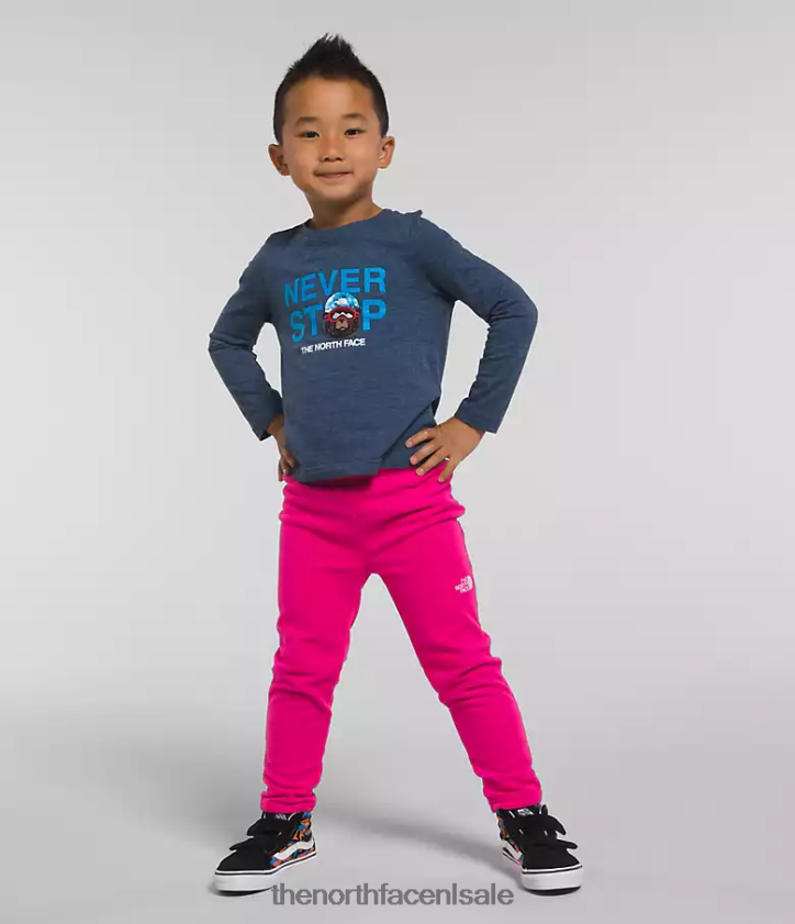 kinderen gletsjer broek The North Face P464ZN1063 kleding Dhr roze