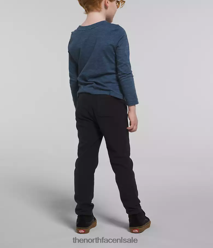 kinderen gletsjer broek The North Face P464ZN1065 kleding tn zwart