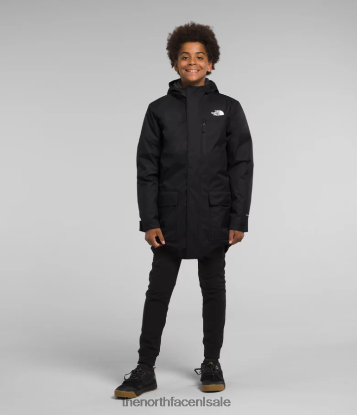 kinderen noordwaarts triklimaat The North Face P464ZN341 kleding tn zwart