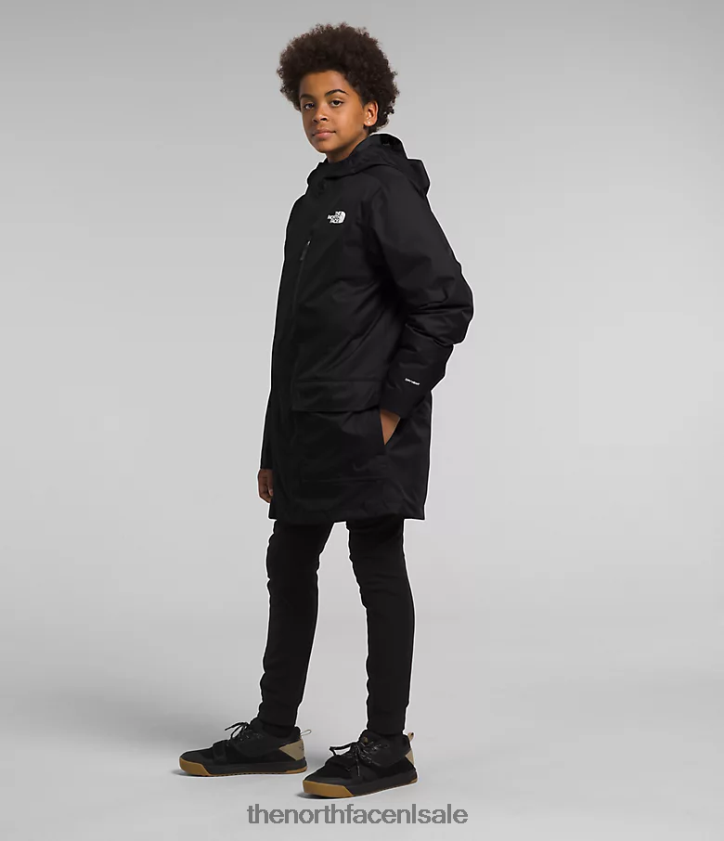 kinderen noordwaarts triklimaat The North Face P464ZN341 kleding tn zwart