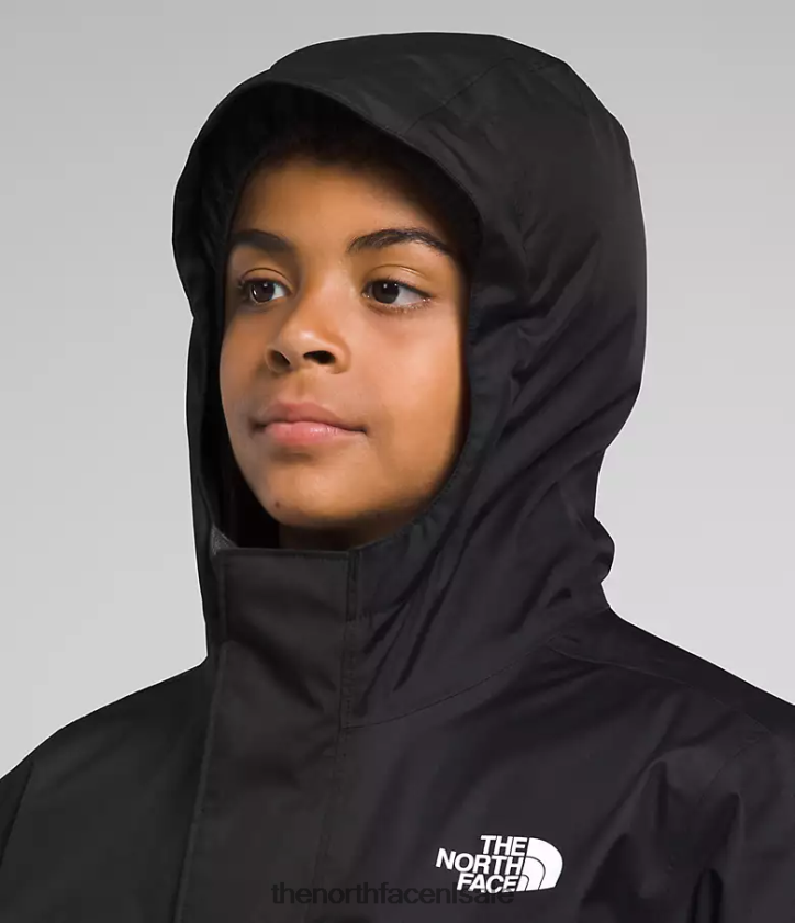 kinderen noordwaarts triklimaat The North Face P464ZN341 kleding tn zwart