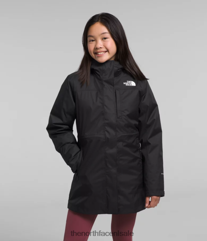 kinderen noordwaarts triklimaat The North Face P464ZN578 kleding tn zwart