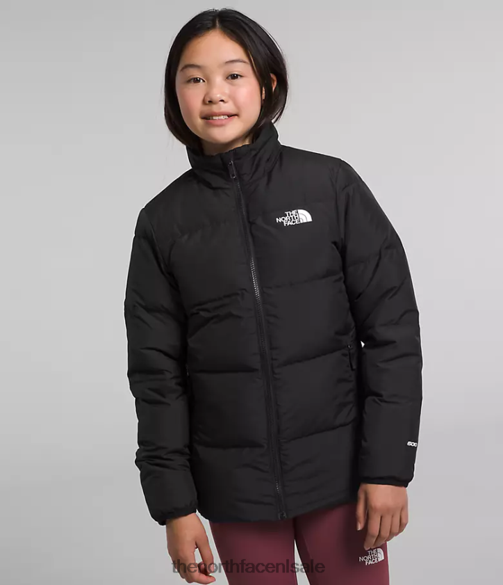 kinderen noordwaarts triklimaat The North Face P464ZN578 kleding tn zwart