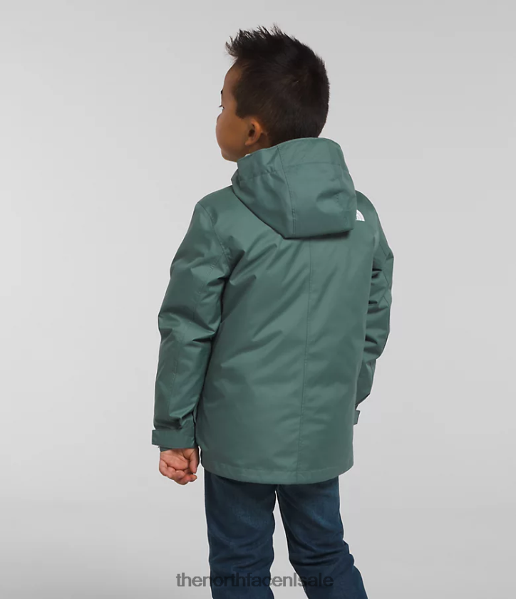 kinderen noordwaarts triklimaat The North Face P464ZN584 kleding donkere salie