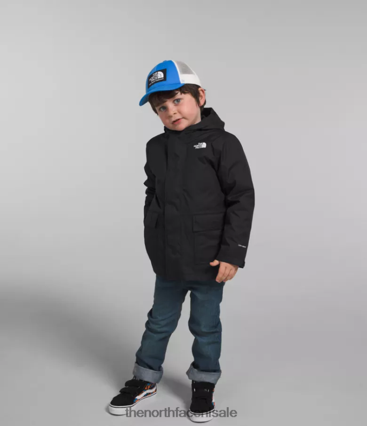 kinderen noordwaarts triklimaat The North Face P464ZN585 kleding tn zwart