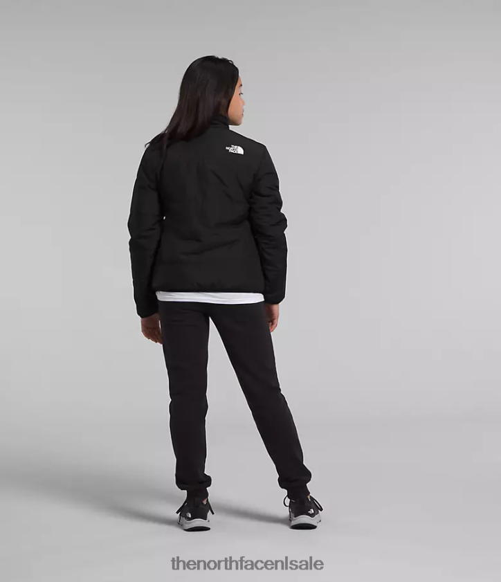 kinderen omkeerbaar mosknopjasje The North Face P464ZN1152 kleding tn zwart