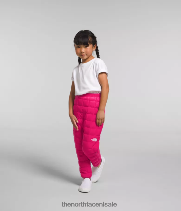 kinderen omkeerbare thermoballbroek The North Face P464ZN1189 kleding Dhr roze