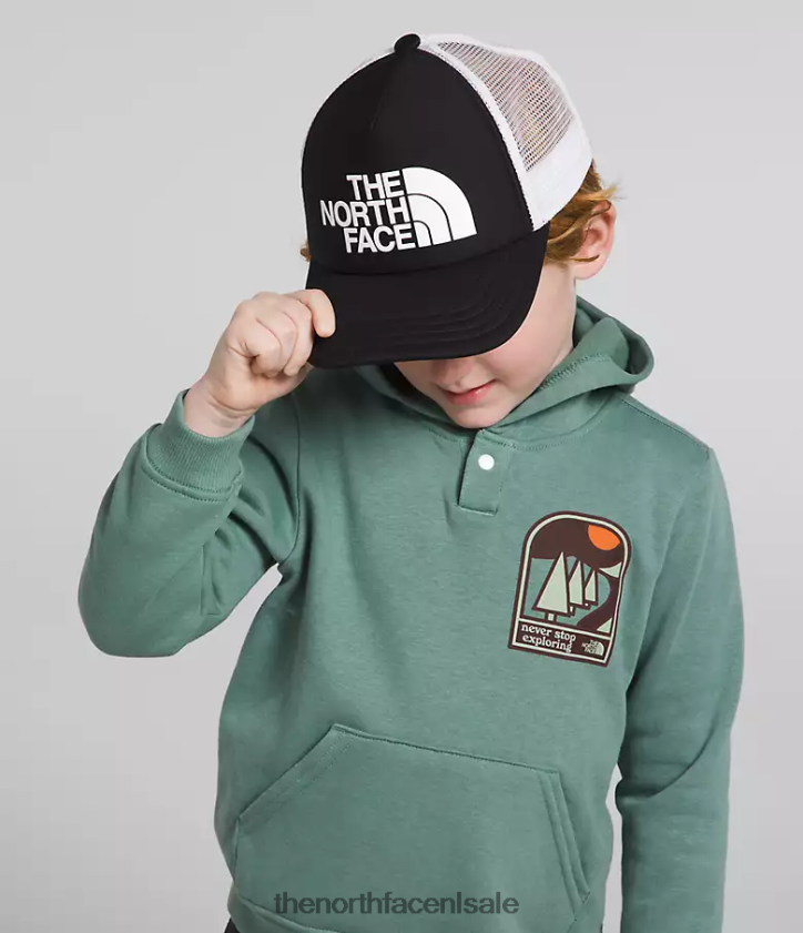 kinderen schuim vrachtwagenchauffeur The North Face P464ZN185 accessoire tn zwart