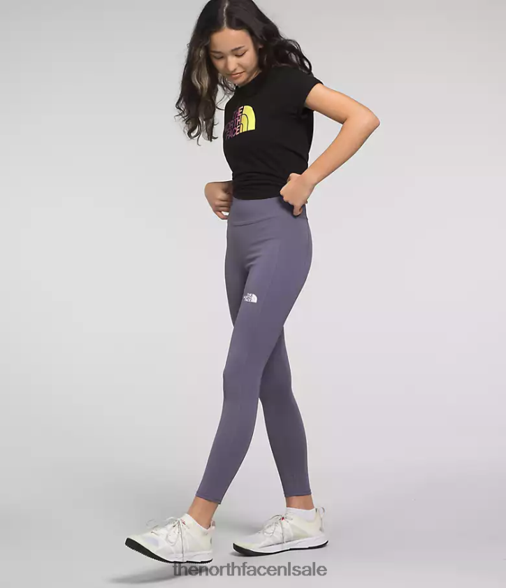 kinderen stop nooit met panty\s The North Face P464ZN581 kleding maan leisteen