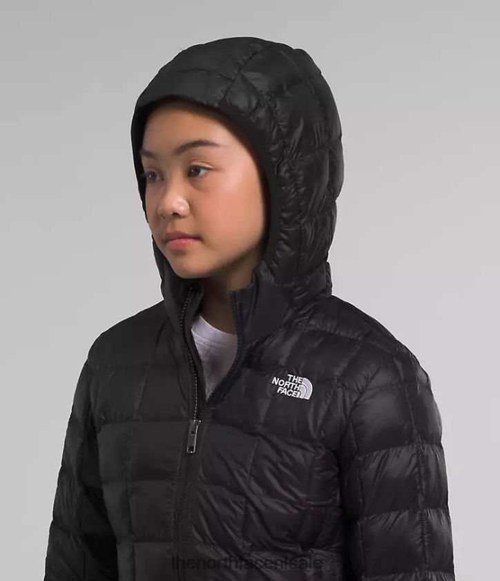 kinderen thermoball parka The North Face P464ZN458 kleding tn zwart