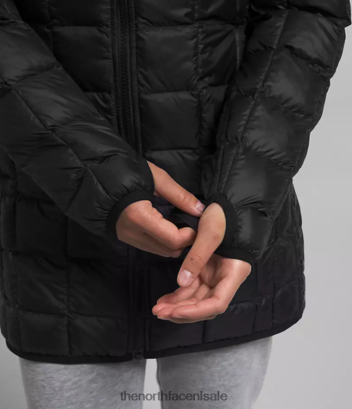 kinderen thermoball parka The North Face P464ZN458 kleding tn zwart