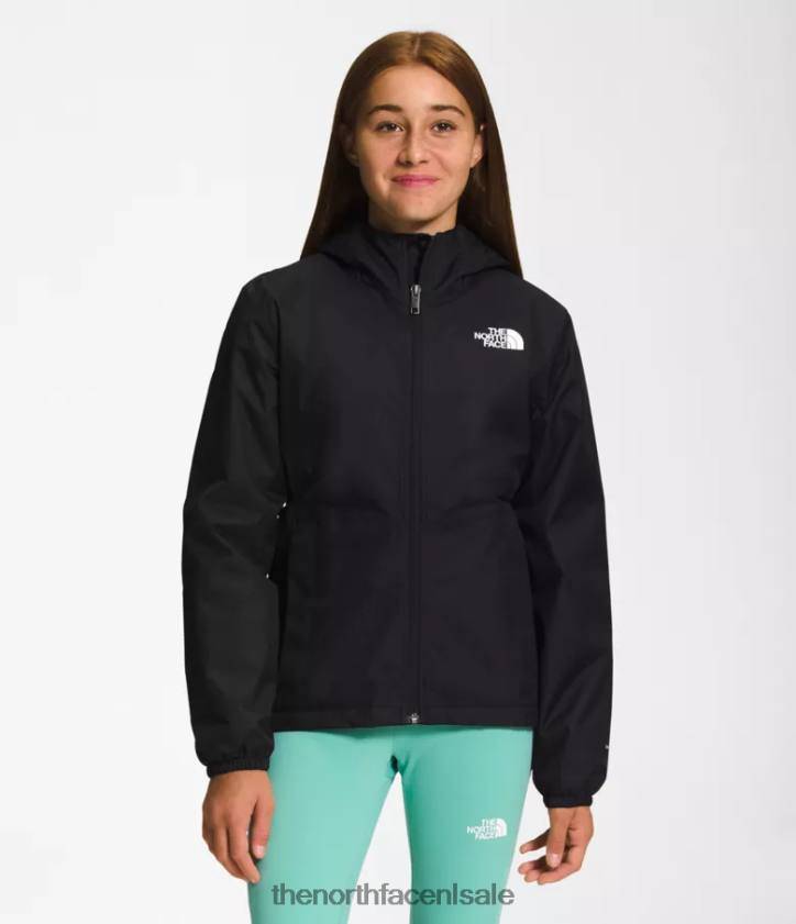 kinderen warme stormregenjas The North Face P464ZN390 kleding tn zwart