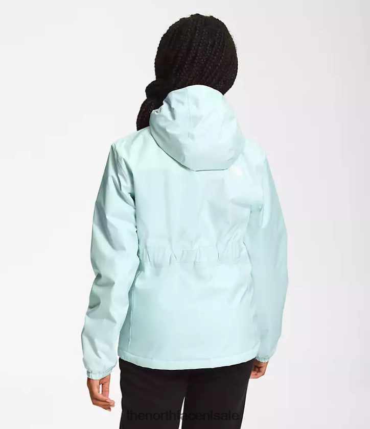 kinderen warme stormregenjas The North Face P464ZN392 kleding dakraam blauw