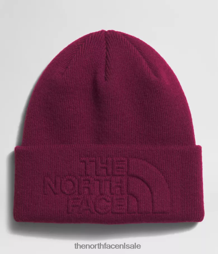 unisex Stedelijke muts met reliëf The North Face P464ZN1140 accessoire jongensbes