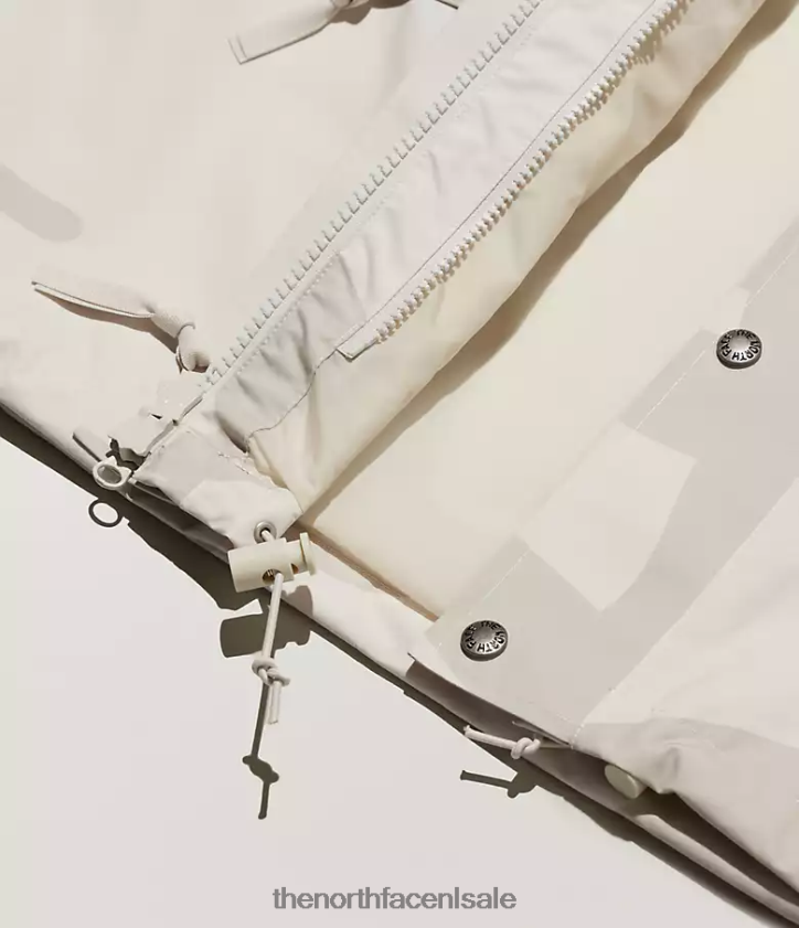 unisex Tnf x Kaws retro bergjas uit 1986 The North Face P464ZN52 kleding kw maanlicht ivoor 86 mtn print