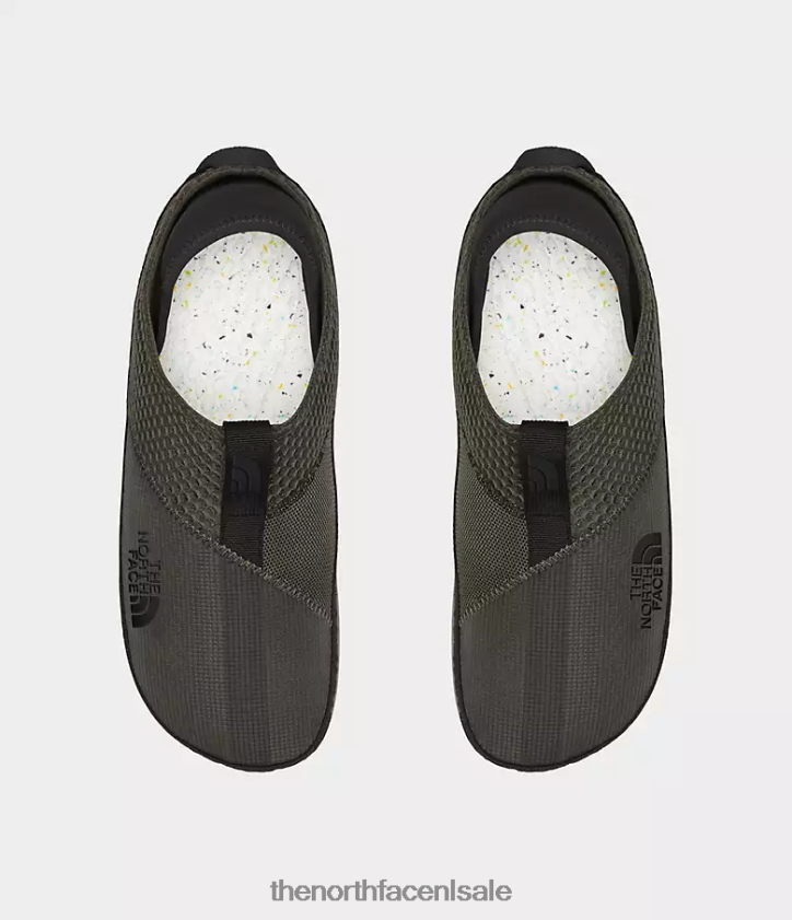 unisex basiskamp muilezels The North Face P464ZN423 schoenen nieuw taupegroen/tnf zwart