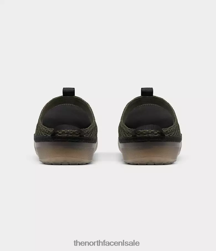 unisex basiskamp muilezels The North Face P464ZN423 schoenen nieuw taupegroen/tnf zwart