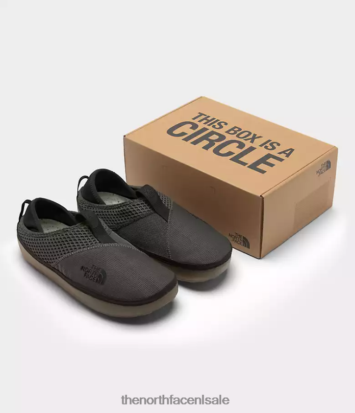 unisex basiskamp muilezels The North Face P464ZN423 schoenen nieuw taupegroen/tnf zwart