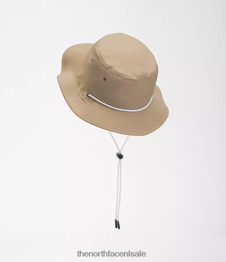 unisex gerecycleerde 66 brimmer The North Face P464ZN66 accessoire kaki steen